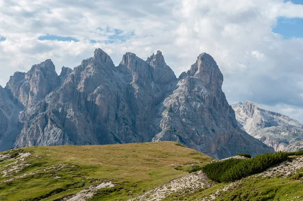 Mountain Peaks of the Tre Cime Natural Park — Stock Photo, Image