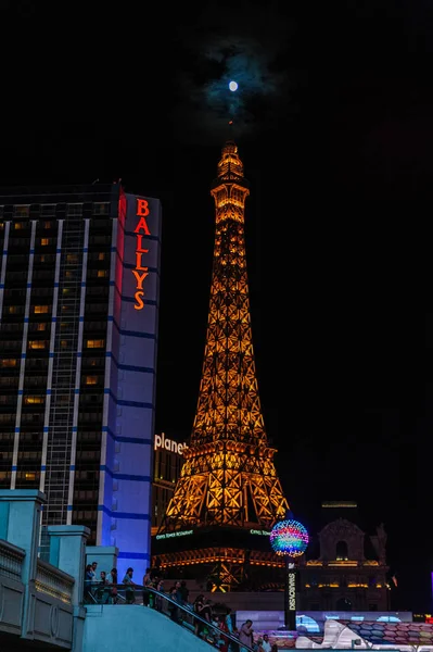 Эйфелева башня в Лас-Вегасе — стоковое фото