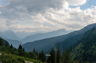 Yaz aylarında Dolomites