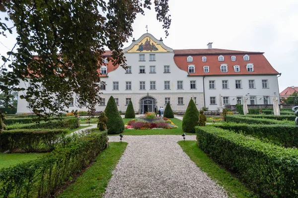 German Hunting Castle Schloss Lautrach — Stockfoto