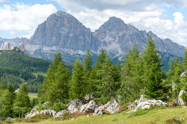 A Dolomitok nyár — Stock Fotó