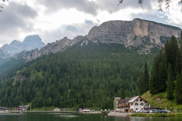 Lago Misurina in the Italian Dolomites — Stock Photo, Image