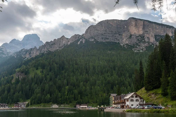 Lago Misurina in the Italian Dolomites — Stock Photo, Image