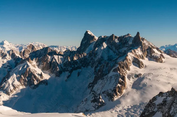 Vue sur les Alpes françaises — Photo