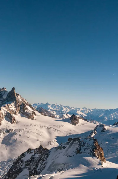 Vue sur les Alpes françaises — Photo