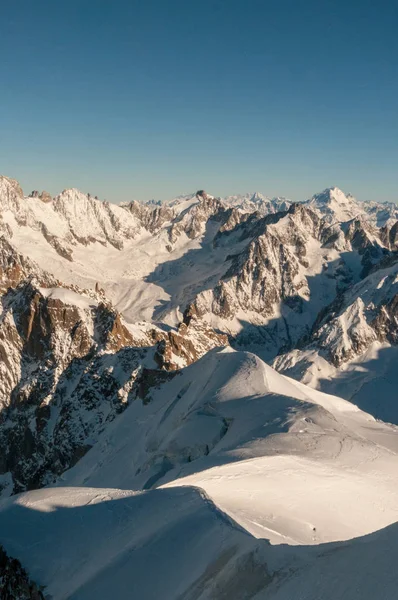 Vue sur les Alpes françaises — Photo