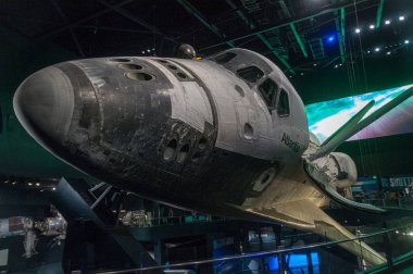 Uzay mekiği Atlantis ekran Florida