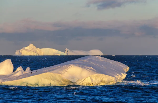 Tramonto sul Mare di Weddell — Foto Stock
