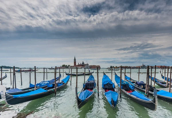 Venezia in un giorno leggermente piovoso — Foto Stock