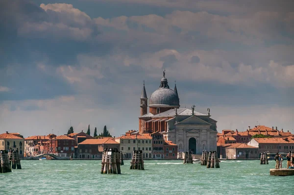 Venezia in un giorno leggermente piovoso — Foto Stock