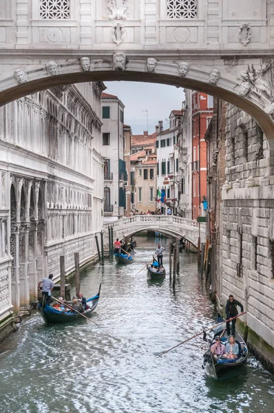 Venezia in un giorno leggermente piovoso — Foto Stock