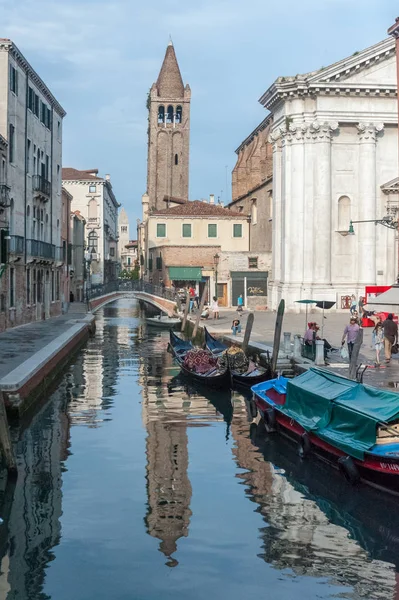 Venezia in un giorno leggermente piovoso — Foto Stock