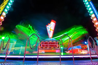 Bir fuarın timelapse