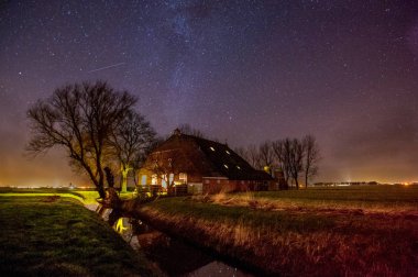 Friesland'da Gece Gökyüzü