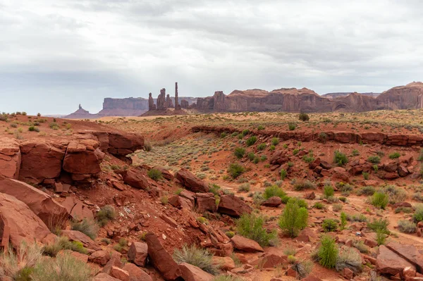 Imágenes occidentales clásicas en Monument Valley — Foto de Stock