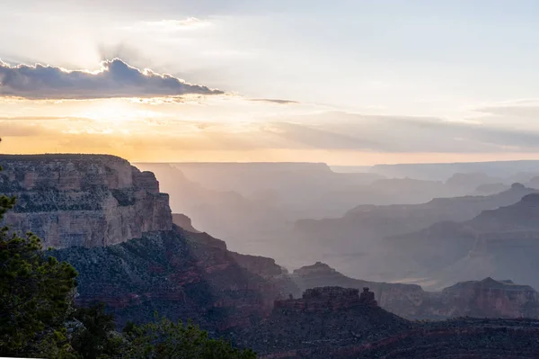 Tramonto sul Grand Canyon — Foto Stock