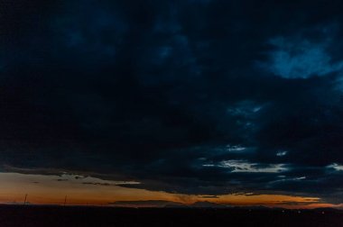 Route 66 boyunca etkileyici bulut oluşumları