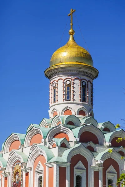 Moskau Russland Mai 2018 Kuppeln Der Kasan Kathedrale Roten Platz — Stockfoto