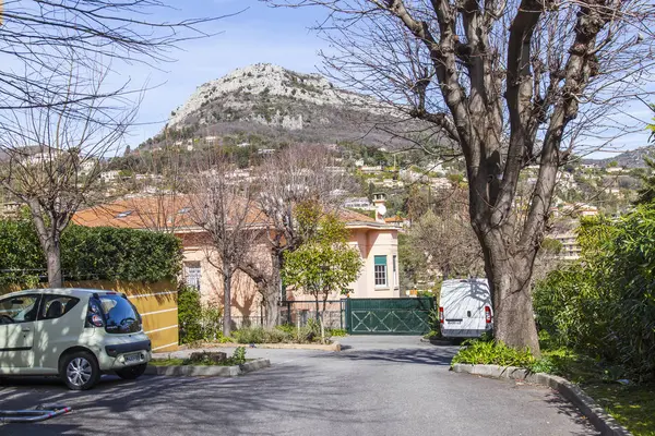 Vence France March 2018 Typical Urban View Characteristic Small Mountain — Stock Photo, Image