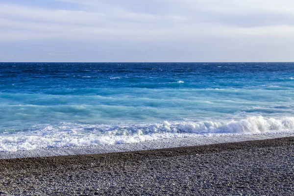 Den Pittoreska Raden Surf Medelhavet — Stockfoto