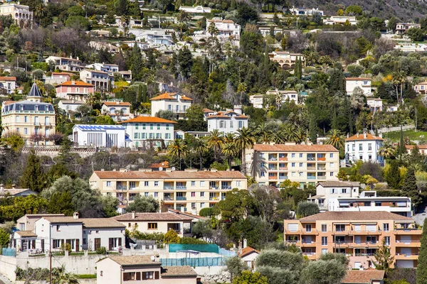 Vence France March 2018 View Survey Site Picturesque Houses Mountain — Stock Photo, Image