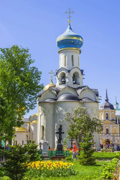 Сергиев Посад Россия Мая 2018 Года Троицко Сергиевская Лавра Главная — стоковое фото