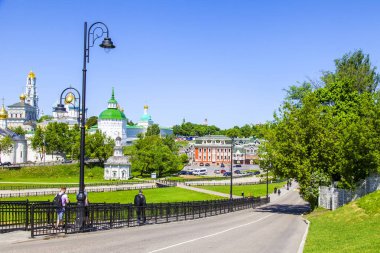 Sergiyev Posad, Rusya, üzerinde 21 Mayıs 2018. Bir kentsel f