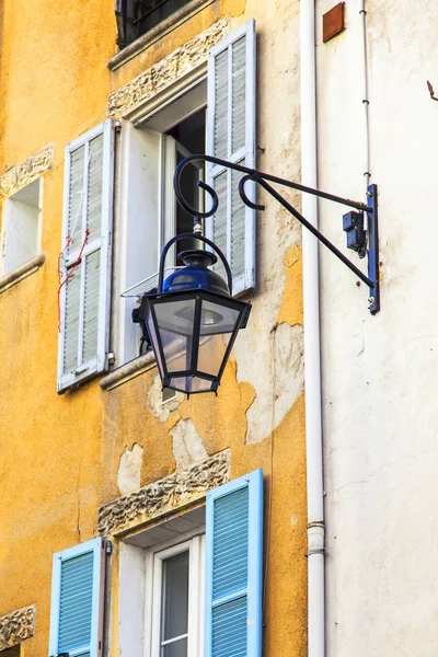 Vence France March 2018 Sun Lights Beautiful Ancient Lamp Decorating — Stock Photo, Image