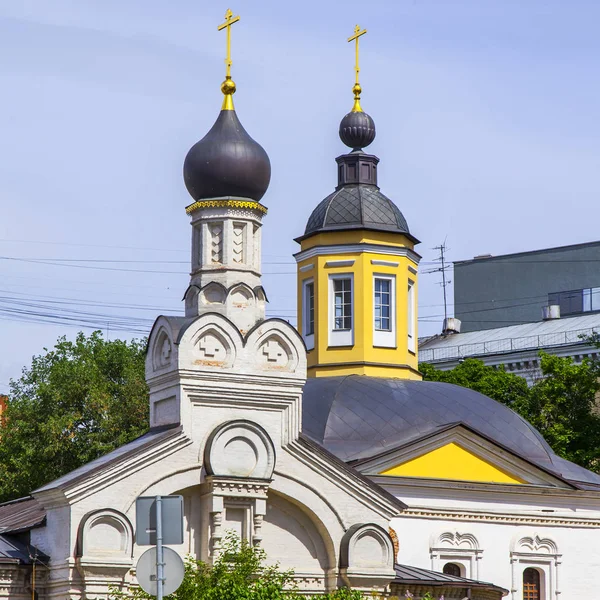 Москва Червня 2018 Храм Derbenyov Микола Прелат — стокове фото