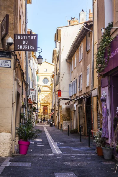 Aix Provence Frankrike Den Mars 2018 Urban Visa Typiska För — Stockfoto