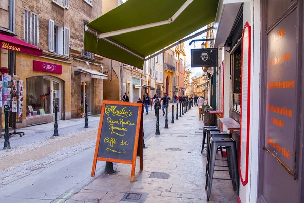 Aix Provence Frankrike Den Mars 2018 Urban Visa Typiska För — Stockfoto