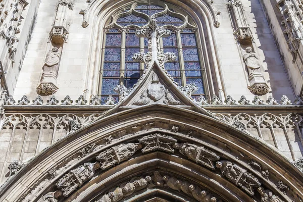 Aix Provence Frankrike Den Mars 2018 Solen Lyser Domkyrkan Gamla — Stockfoto