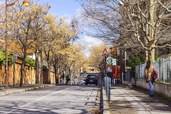 Aix Provence France Março 2018 Vista Urbana Típica Para Pequenas — Fotografia de Stock