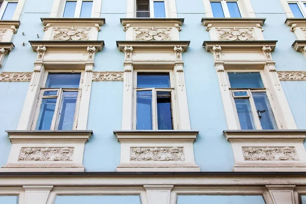 Moskova, Rusya, 4 Haziran 2018. Bina cephe tipik binanın çevresinde tarihi mimari bir parçası. 