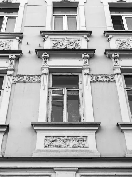 Moskau Russland Juni 2018 Ein Architektonisches Fragment Einer Fassade Des — Stockfoto