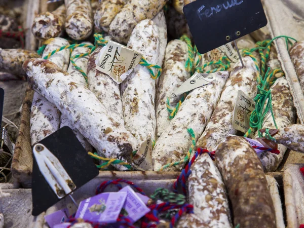 Aix Provence Frankrike Den Mars 2018 Olika Bonde Franska Korvar — Stockfoto