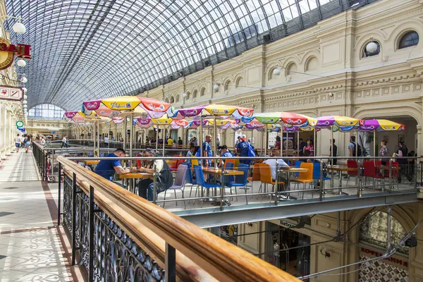 Moscow Russia June 2018 Historical Shop Gum Trade Gallery Festive — Stock Photo, Image