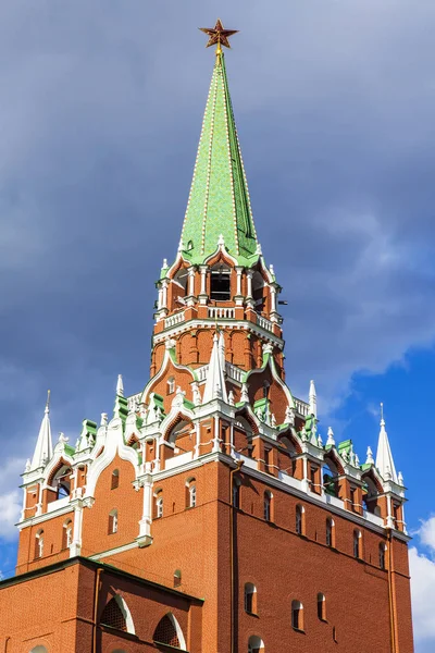 Moscú Rusia Junio 2018 Torre Troitskaya Del Kremlin Moscú — Foto de Stock