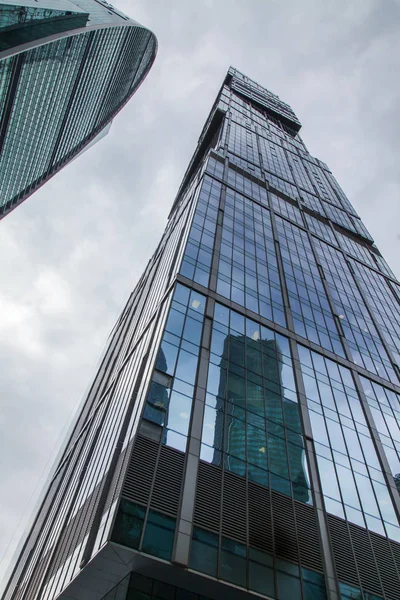 Moscow Russia July 2018 Urban View Skyscrapers Moscow City Background — Stock Photo, Image