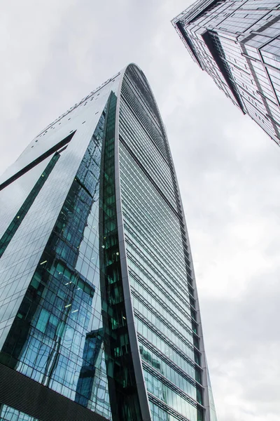 Moscow Russia July 2018 Urban View Skyscrapers Moscow City Background — Stock Photo, Image