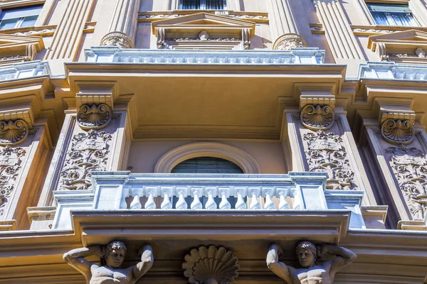 11 Mart 2017 tarihinde, Roma, İtalya. Eski bir tarihi kentin bina cephe