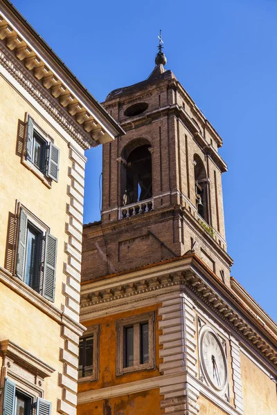 Rom Italien März 2017 Eine Fassade Des Alten Gebäudes Einem — Stockfoto