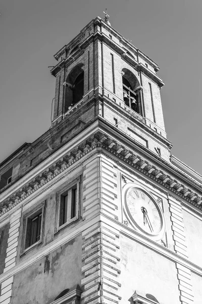 Rome Itália Março 2017 Uma Fachada Edifício Velho Uma Parte — Fotografia de Stock