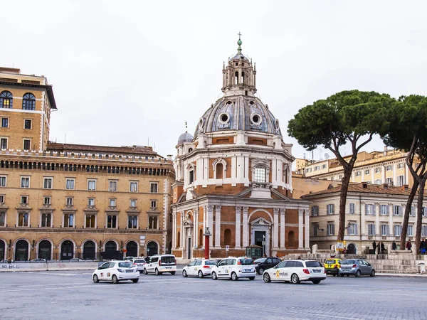 ローマ イタリア 2017 サンタ マリア ロレート 市内の有名な観光スポットの 世紀の教会 — ストック写真