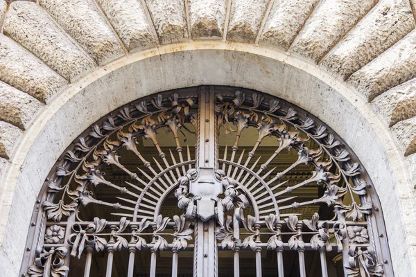 Rome Italie Mars 2017 Une Façade Ancien Bâtiment Dans Une — Photo