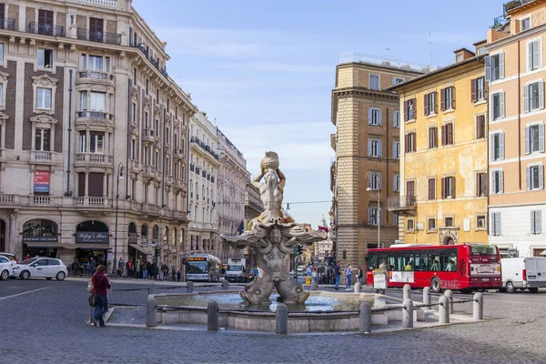 Rome Italie Mars 2017 Belle Rue Pittoresque Dans Une Partie — Photo