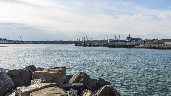 Montauk Eua Setembro 2017 Peirce Lago Construções Terra — Fotografia de Stock