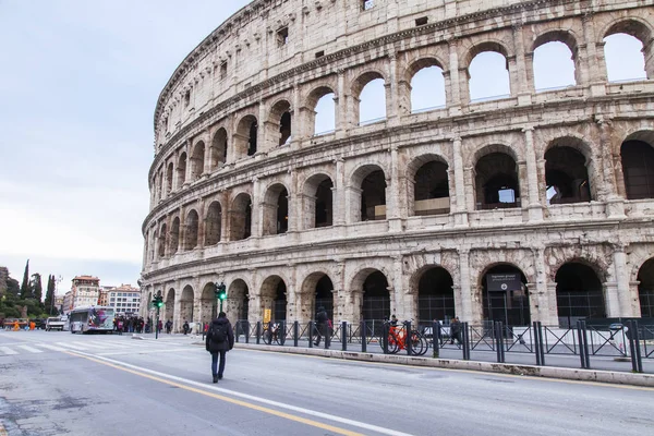 Rom Italien Mars 2017 Colosseum Mest Kända Sevärdheterna Staden — Stockfoto