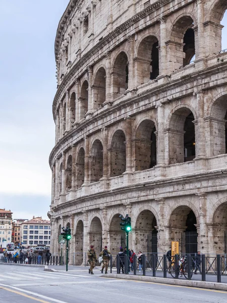 Rom Italien Mars 2017 Colosseum Mest Kända Sevärdheterna Staden — Stockfoto