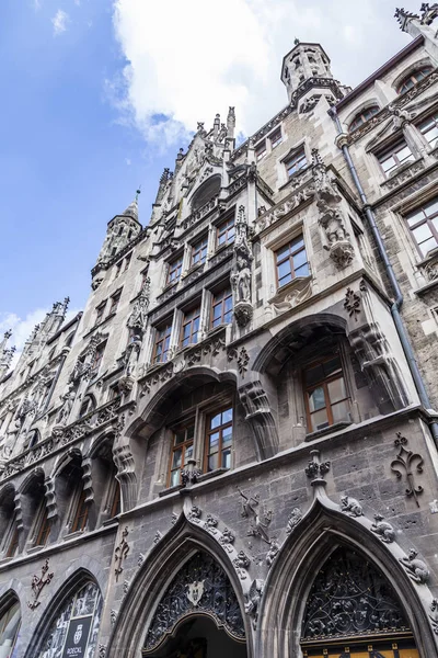 München Duitsland Augustus 2018 Architecturale Details Van Het Stadhuis Van — Stockfoto